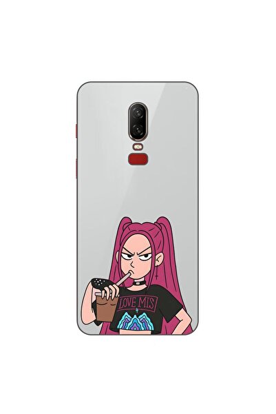 OEM Husa compatibila cu OnePlus 6 Silicon Gel Tpu Model KPop Demon Hunters Se...