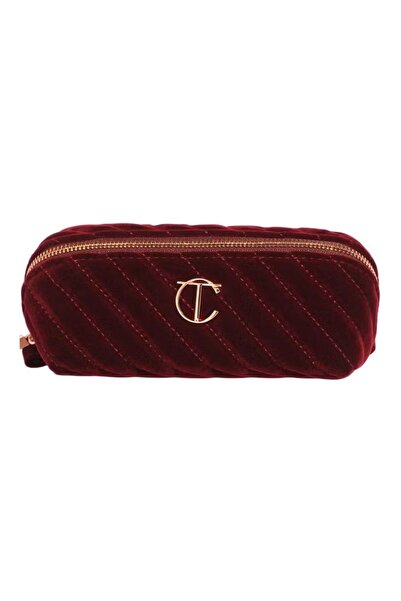 NO BRAND Small Velvet Makeup Bag and Organizer /No Replacement or Refund
