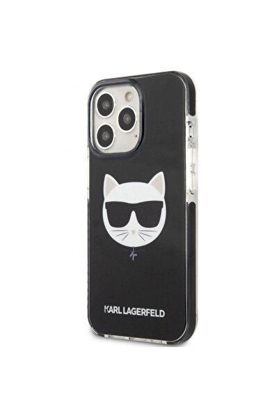 Karl Lagerfeld Choupette Head Back Case for Apple iPhone 13 Pro Max (Black)