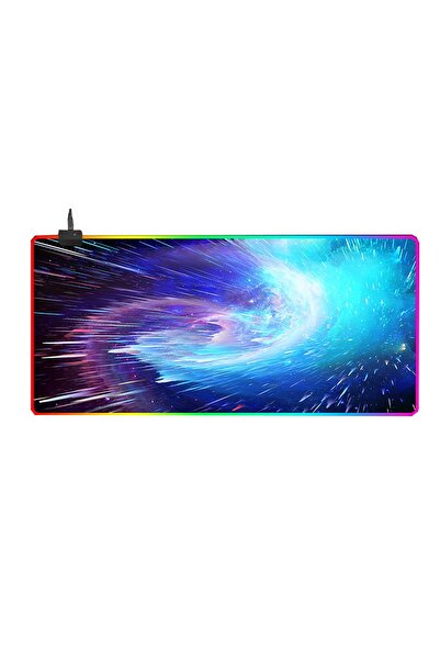 COOLHAWK RGB Gaming Mouse Pad, 14 LED Modes Extended Large Table Desk, Mat Mo...