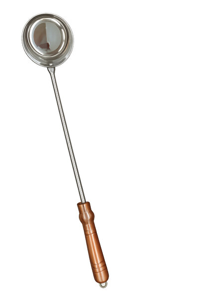 ONMART Stainless Steel Water Ladle with Long Handle,Canteen Server Spoon