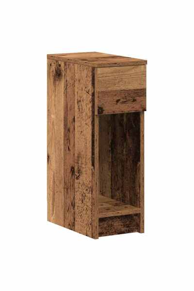 vidaxl Noptiera cu sertar lemn vechi 20x36x60 cm