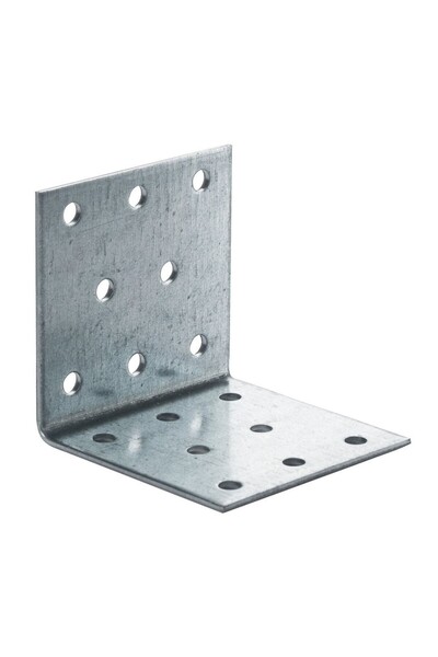 Rocast Set 30 x Coltar Perforat 1.5 mm Zincat 40 x 40 x 40 x 1.5