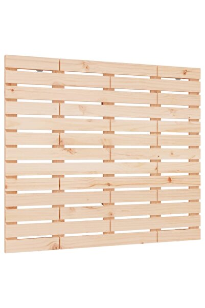 vidaxl Tăblie de pat pentru perete, 96x3x91,5 cm, lemn masiv de pin
