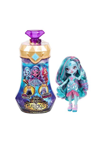 Pixlings Papusa Pixling - Aqua, Marena Mermaid