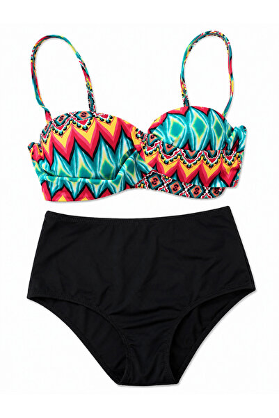 Nobrand Ibiza Waves 2-piece swimsuit – High waist briefs & push-up bra