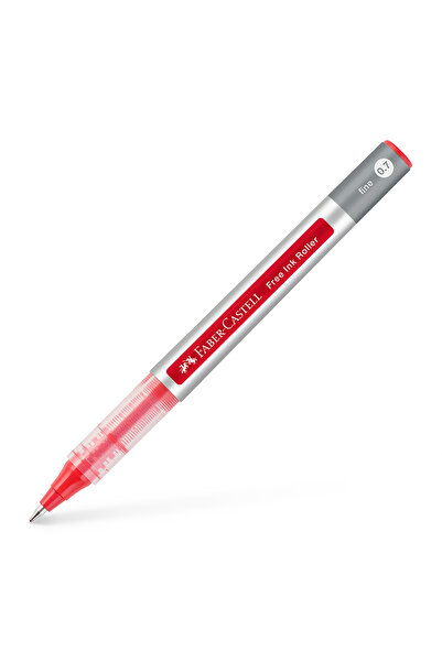 Faber Castell Pix roller cu cerneală liberă 0.7mm Roșu Faber-Castell