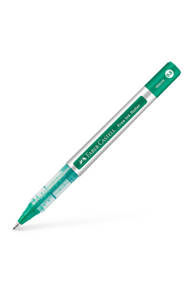 Faber Castell Pix roller cu cerneală liberă 0.5mm Verde Faber-Castell
