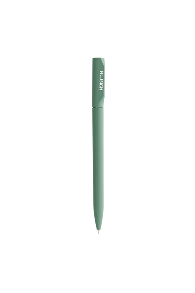 Deli Pix cu gel cu mecanism 0.5mm Albastru NUSIGN Corp Verde