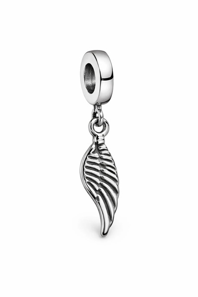 MakeWell Angel Wing Silver Charm