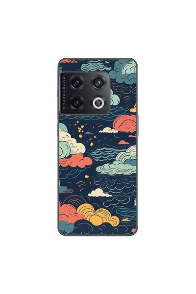 OEM Husa compatibila cu OnePlus 10 Pro Silicon Gel Tpu Model Mystic Night Sky