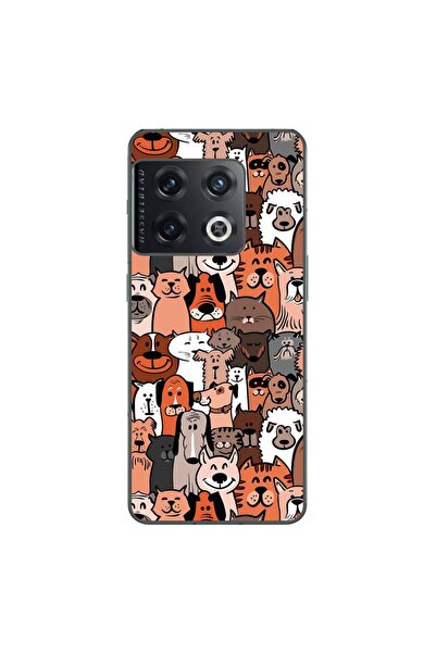 OEM Husa compatibila cu OnePlus 10 Pro Silicon Gel Tpu Model Caini si Pisici ...