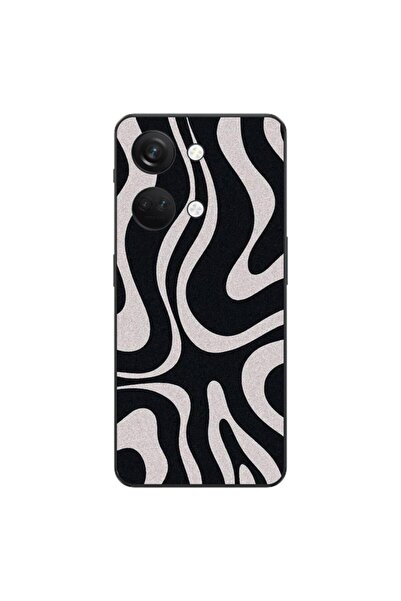 OEM Husa compatibila cu OnePlus Nord 3 Silicon Gel Tpu Model Monochrome Hypnotic