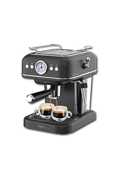 Primo Μηχανή Καφέ Espresso PREM-40444 20Bar 3σε1 Αναλογικό καντράν θερμοκρασί...