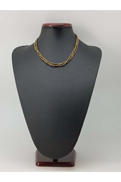 Bozhi Necklace Glass Beads Business Woman Style