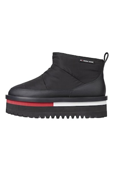 Tommy Jeans , Platform boots without closure, Black, 39