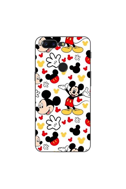 OEM Case compatible with OnePlus 5T Silicone Gel Tpu Model Mickey Cool Pattern