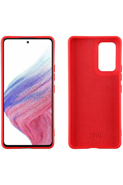 Other Idol 1991 Βελούδινη Πίσω Θήκη Σιλικόνης Κόκκινη (Galaxy A53) Κωδικός: 8...