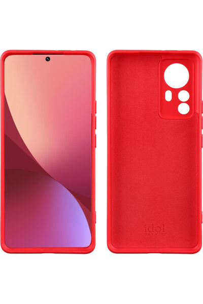 Other Idol 1991 Βελούδινη Πίσω Θήκη Σιλικόνης Κόκκινη (Xiaomi 12 Pro) Κωδικός...