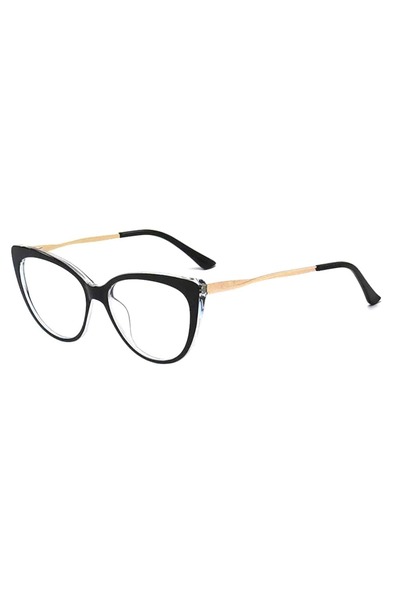 Techsuit - Γυαλιά Anti-Blue Light Reflex Metal (F5018-C72) - Cat Eye - Σκούρο...