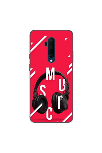 OEM Husa compatibila cu OnePlus 7T Pro Silicon Gel Tpu Model Music Headphones