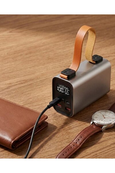 Genel Markalar 50000 mAh Güçlü Powerbank Dijital Göstergeli Çoklu USB Çıkışlı