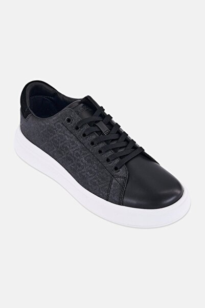 Calvin Klein Women Cupsole Lace Up Sneakers, Black