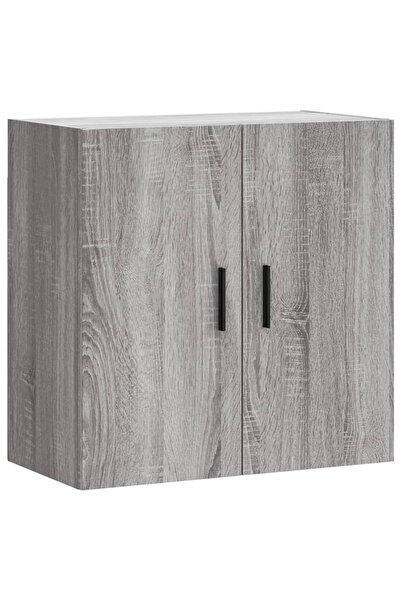 vidaxl Wall cabinet, sonoma grey, 60x31x60 cm, composite wood