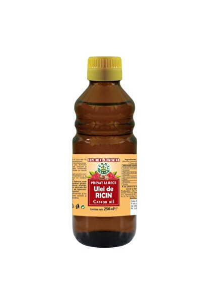Herbavit Ulei de Ricin, Presat la Rece - Herbavit, 250 ml