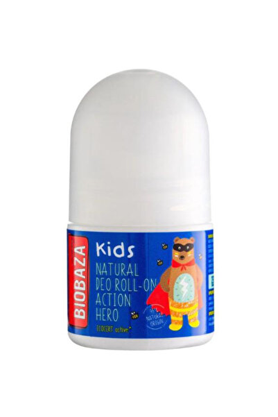 Biobaza Deodorant Roll-on pentru Copii - Kids Action Hero Roll-On Deo, 30 ml