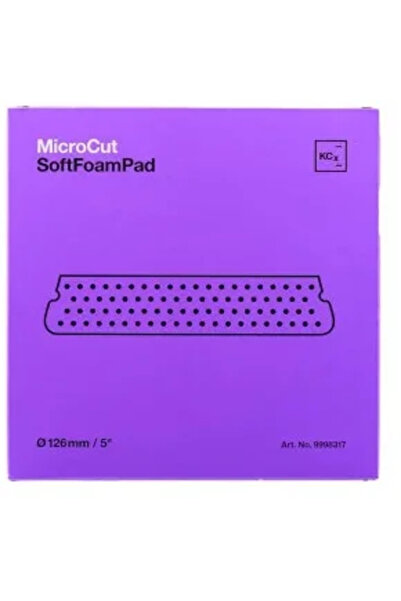 Koch Chemie Burete Polish Fin Micro Cut, tampon de spumă moale, 126mm