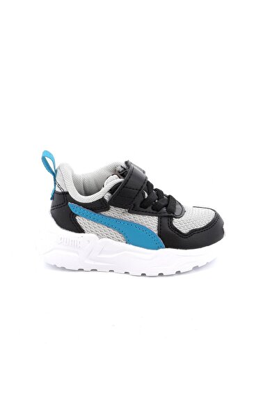 Puma Παιδικό Αθλητικό Παπούτσι για Αγόρι Trinity Lite AC+ Inf Χρώματος Γκρι 3...