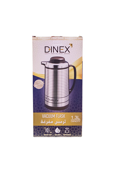 Dinex قارورة ساهاري 1300 مل معزولة بالفراغ للمشروبات الساخنة أو الباردة، متنو...