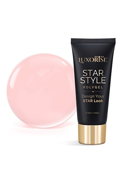 LUXORISE Полигел STAR STYLE - Колекция STAR NUDE, Silk Nude, 30мл