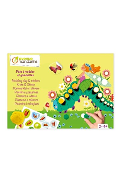 Avenue Mandarine Cutie Creativa cu Pasta Modelatoare si Autocolante, Zane Fer...