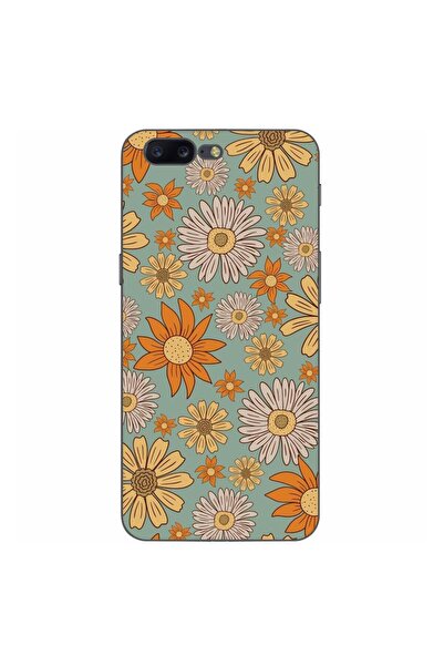 OEM Husa compatibila cu OnePlus 5 Silicon Gel Tpu Model Vintage Meadow