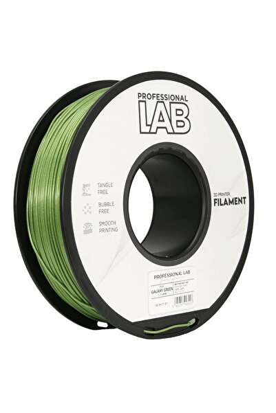 Professional LAB PLA filament Galaxy Green 1.75 mm 1 kg
