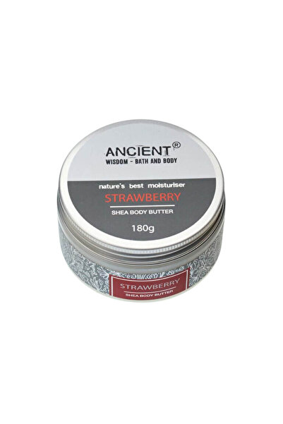 Ancient wisdom Unt de corp cu Shea - Căpșuni 180g - Ancient