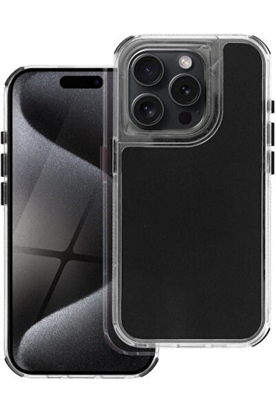 OEM Πίσω Κάλυμμα Πλαστικό / Σιλικόνης Μαύρο (iPhone 17 Pro)