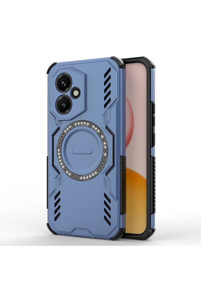 Techsuit Πλαστικό Μπλε Πίσω Κάλυμμα (Honor 400)