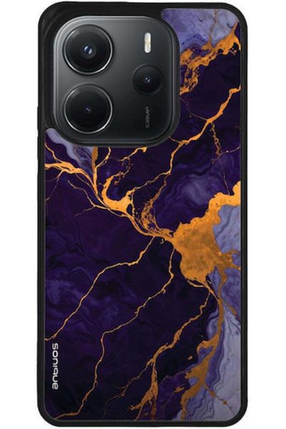 Other Θήκη Sonique Σειράς Μάρμαρο για Xiaomi Redmi Note 14 4G 164.84mm Μωβ