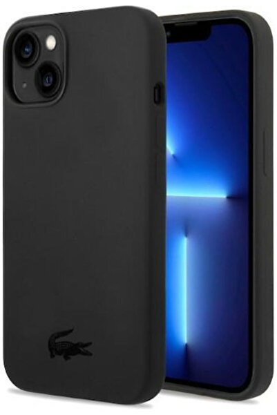 Lacoste Θήκη Πλάτης Σιλικόνης Μαύρη (iPhone 14 Plus) Κωδικός: LCHCP14MSK