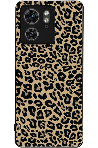 Other Θήκη Σειράς Sonique Animal Print για Motorola Edge 40 5G Λεοπάρ 01