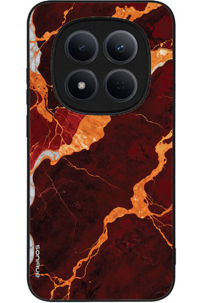 Other Θήκη Sonique Σειρά Μαρμάρου Xiaomi Redmi Note 15 Pro 5g Κόκκινη