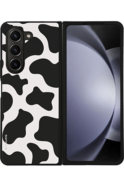 Other Σειρά Sonique Animal Print Samsung Galaxy Z Fold 5 Αγελάδα 01 Θήκη Κινη...