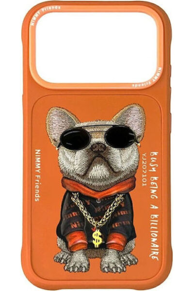 Nimmy Glasses Little Tycoon Πλαστικό Σιλικόνης Αδιάβροχο Πορτοκαλί Πίσω Κάλυμ...