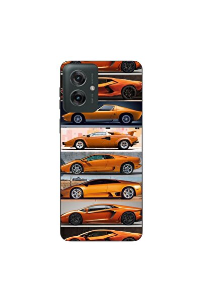 OEM Husa compatibila cu Motorola Moto G55 Silicon Gel Tpu Model Masini Lambor...