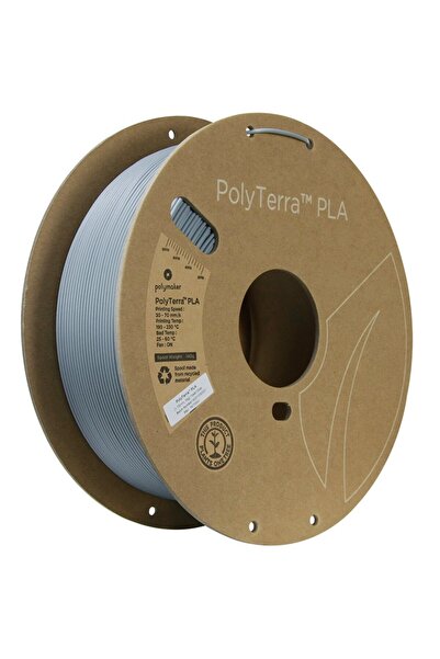 Polymaker PolyTerra PLA 1.75mm Grey (Gri) 1kg