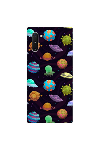 Other Samsung Note 10 Plus Spacecraft Transparent Silicone TPU Θήκη