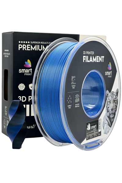 Smart Print Filament Silk PLA Dual Color Black Blue 1.75 mm 1 kg